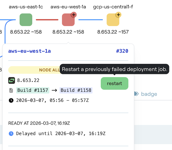 Picture of zone hover card showing failed status with restart button